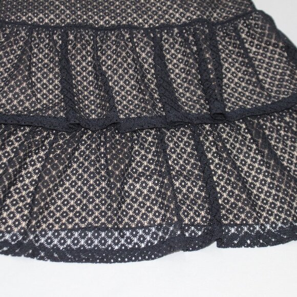 Jessica Simpson Navy Lace Dress w/Beige Lining - Picture 10 of 14